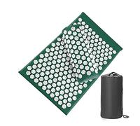 Cuscino Massaggiante Massaggio cuscino di acupressione tappetino for alleviare lo stress dolore yoga mat cuscino da goccia spedizione Cuscino Massaggiante Schiena (Size : Dark Green)