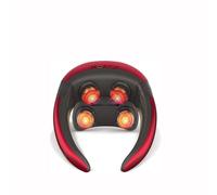 Cuscino massaggiante per collo e schiena, massaggiatore elettrico Shiatsu per spalle, impastamento dei tessuti profondi per gambe, piedi, sollievo dal dolore muscolare del corpo, regalo per