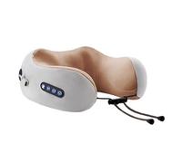 Cuscino massaggiante per collo, ricaricabile tramite USB, regolabile, per uomini, donne, papà, madre, casa, ufficio, palestra, auto, lavoro, esercizi, viaggi, guardare la TV