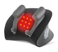 Cuscino Massaggiante per il Collo,Cuscino Massaggiatore Elettrico Cervicale,Massaggiatore Cervicale, Massaggiatore Shiatsu Schiena e Collo, Cuscino Elettrico per Massaggio Impastante (Black)