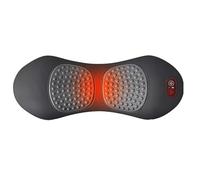 Cuscino massaggiante per la schiena, cuscino portatile a caldo per la vita, cuscino lenitivo in memory foam per studiare, lavoro, viaggi, divano, sedia reclinabile, casa, dormitorio per sedia a