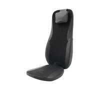 Cuscino massaggiante per schiena e collo, 30 W, con funzione termica, cuscino massaggiante Shiatsu nero con interfaccia utente montata sul veicolo, massaggiatore elettrico per auto e casa