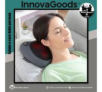 Cuscino massaggiante shiatsu elettrico per cervicale collo gambe piedi schiena