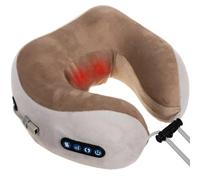 Cuscino massaggiante Shiatsu LUNO Welfare, Vibrante Bidirezionale, Ricaricabile USB, Compressione Termica, Sollievo per il collo e le spalle, Portatile Casa Ufficio Auto, Rilassamento Muscolare