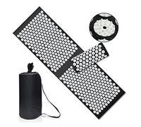 Cuscino Massaggiante Stuoia di acumpressione yoga e cuscino Massaggio cuscino EXTRA LUNGO Agopuntura Massaggio Materassino Alleviare lo stress Back Body Dolore Spike Mat Cuscino Massaggiante Schiena (