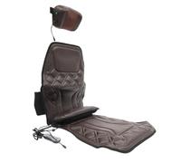 Cuscino massaggiante termico per auto e casa, funzioni Shiatsu | Massaggio cervicale e lombare con calore, 9 livelli, pieghevole e adatto per auto, casa e ufficio