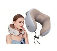 CUSCINO MASSAGGIATORE CERVICALE COLLO PORTATILE DA VIAGGIO AUTO RICARICABILE