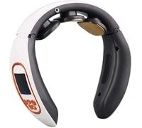 Cuscino massaggiatore per il collo, massaggiatore per il collo per alleviare il dolore e rilassarsi, dispositivo di massaggio intelligente elettrico a calore, senza fili, regalo per il rilas