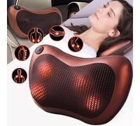 Cuscino massaggiatore shiatsu cervicale schiena glutei gambe casa auto CHM-8028