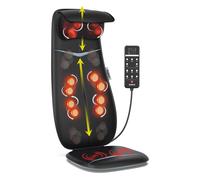 Cuscino massaggiatore SHIATSU Neck & Back Massage Cushion Black PEU RF BM076 BK