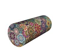 Cuscino massaggio per il collo rotolo lombare vari motivi 40x15cm