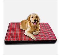 Cuscino Materasso per Cani e Gatti Lavabile Sfoderabile Spugna Scozzese 5cm