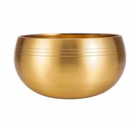Cuscino Meditazione Fatta a Mano, set di Mindfulness Tibetane, Campana Tibetana Unica, per Meditazione e Yoga, Guarigione dei Chakra, Terapia del Suono(4.7in/12cm)