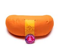 Cuscino a mezzaluna da meditazione, Orange