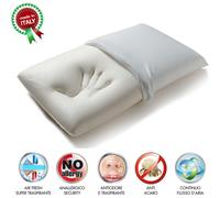 Cuscino memory foam guanciale sonno comfort altezza 13cm massaggiante
