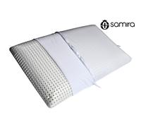 Cuscino memory foam saponetta, guanciale sfoderabile Venice h 13,8 cm