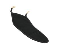 Cuscino Mentoniera per Violino Pratico 1/2 Portatile Nero | Cotone e Gomma, Accessorio Leggero da Trasporto, Supporto Confortevole per Uso Quotidiano