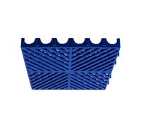 Cuscino Modulare Ad, Piastrelle Ad For Pavimenti 50x50x4 Cm Con Foro, Tappetini In Gomma, Tappetino Di Drenaggio, For Autolavaggio, Ponti, Scale, Garage(Blue,8 pieces)