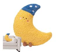 Cuscino Moon - Cuscino ergonomico in peluche, fodera rimovibile e lavabile per le ginocchia del collo lombare, cuscino a forma di | cuscino coccolone, supporto per la gravidanza per donne, B