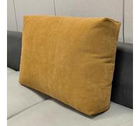 Cuscino morbido di supporto per la schiena, per divano e letto, fodera rimovibile, cuscino lombare da 60/70/80/90 cm (A1, 60 x 50 x 10 cm)
