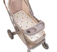 Cuscino morbido e assorbente per passeggino, fodera per carrello per bambini da 0 a 3 anni, comodo tappetino per pannolini per passeggini e passeggini
