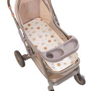 Cuscino morbido e assorbente per passeggino, fodera per carrello per bambini da 0 a 3 anni, comodo tappetino per pannolini per passeggini e passeggini