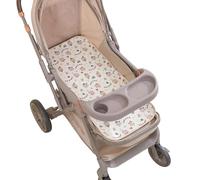 Cuscino morbido e assorbente per passeggino, fodera per carrello per bambini da 0 a 3 anni, comodo tappetino per pannolini per passeggini e passeggini
