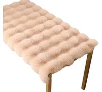 Cuscino Morbido In Pile A Bolle Per Panca,Antiscivolo E Lavabile Per Sgabello Da Ingresso,Per Divani A Tatami Divani A Bovindo Dondoli Poltrone Lunghe O Tappeti(Khaki,27x39in)