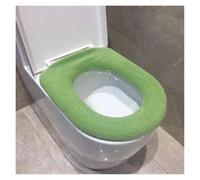 Cuscino morbido per sedile del WC, Cuscino WC in pelle | Multicolor 37 cm: Bagno(Green)