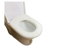 Cuscino morbido per sedile del WC, Cuscino WC in pelle | Multicolor 37 cm: Bagno(White)