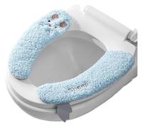 Cuscino morbido per sedile WC, Coprisedili for WC in stile cartone animato, 4 tipi(Type4)