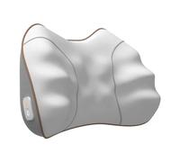 Cuscino multifunzionale per massaggio al collo posteriore 8 teste magnetiche Riscaldamento impastamento Terapia elettrica Trattamenti Massaggiatore Shiatsu per auto a casa,Grey-Rechargeable-model