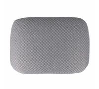 Cuscino multiuso grigio in memory foam 26x36 cm, sfoderabile, LeFLaF