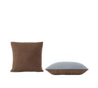 Cuscino Muuto Mingle 45x45 Rame Marrone/Blu Chiaro