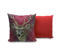 Cuscino natalizio addobbi decori Maestri Cotonieri stampa Renna di Natale 3774