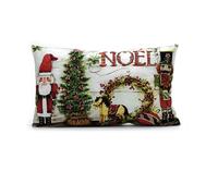 Cuscino Natalizio Decorativo 30x50 rettangolare Arredo Casa Feste di Natale