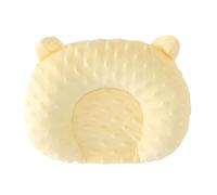 Cuscino Neonato Cuscino Cuscino Allattamento in memory foam ideale una pelle Resistente Federa Antiacaro Antisoffoco adatto per l'alimentazione il per bambini dai 6 mesi ai 3 anni (Yellow, One Size)