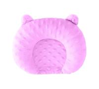 Cuscino Neonato Cuscino Cuscino Allattamento in memory foam ideale una pelle Resistente Federa Antiacaro Antisoffoco adatto per l'alimentazione il per bambini dai 6 mesi ai 3 anni (Purple, One Size)