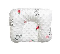 Cuscino Neonato Cuscino Cuscino Allattamento in memory foam ideale una pelle Resistente Federa Antiacaro Antisoffoco adatto per l'alimentazione il Ipoallergenico (Red, One Size)