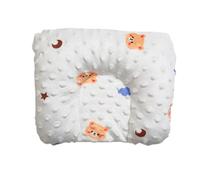 Cuscino Neonato Cuscino Cuscino Allattamento in memory foam ideale una pelle Resistente Federa Antiacaro Antisoffoco adatto per l'alimentazione il Ipoallergenico (Blue, One Size)