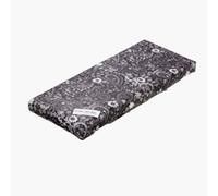 Cuscino nero per portapacchi per bici Hooodie ( Nero Floreale )