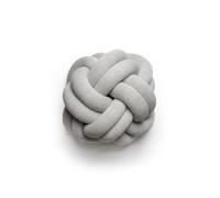 Cuscino Nodo Bianco/ Grigio