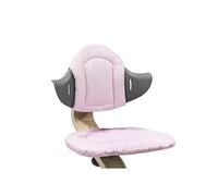 Cuscino Nomi Stokke, Grigio Rosa - Aggiunge morbidezza e comfort alla Sedia e al Seggiolone Nomi - Facile da montare e rimuovere - Per età dai 6 mesi in su - Lavabile in lavatrice