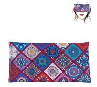 Cuscino Occhi Namaste | Semi di Lavanda e Riso | Yoga, Meditazione, rilassamento, Riposo oculare...