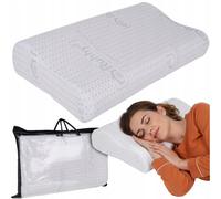 Cuscino ortopedico anallergico in memory foam 49 cm