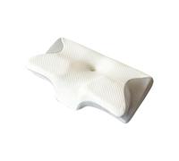 Cuscino Ortopedico Cervicale Per Chi Dorme Su Un Fianco - Cuscino Ergonomico Sagomato in Memory Foam Con Federa Lavabile Per Il Dolore Al Collo E Alle Spalle (Grey 2)