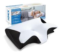 cuscino ortopedico, memory foam, support collo, ergonomico, lavabile, black