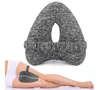 Cuscino ortopedico per ginocchia per chi dorme sul fianco, cuscino ergonomico per gambe, cuscino per gambe in memory foam con cintura, cuscino per chi dorme sul fianco in memory foam, cuscino per la