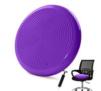 Cuscino oscillante, sedile oscillante, disco dell'equilibrio extra spesso, per yoga a casa, allenamento di stabilità, ufficio e classe, migliora la postura seduta, allevia il dolore alla schiena (34