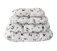 Cuscino ovale con impunture Bulldog Nasonero - Grigio - Misura 3: 65x45 cm - 1° ORDINE? scegli lo sconto BZR5 / BZR20 + 200 punti fedeltà grigio